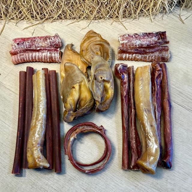 Coffret mastications naturelles pour grands chiens – Happy Chew