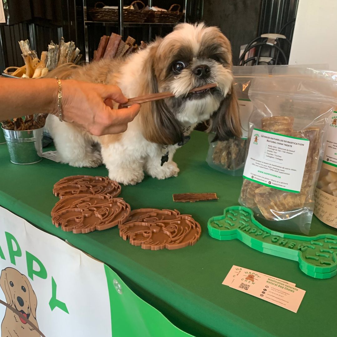 Tapis léchage ShihTzu fait au Québec, ShihTzu licky mat