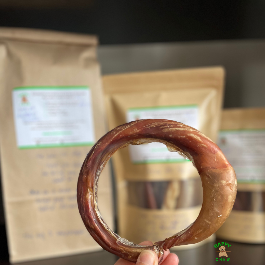 Happy Chew bully stick anneau jumbo, dog chew bully ring jumbo in quebec