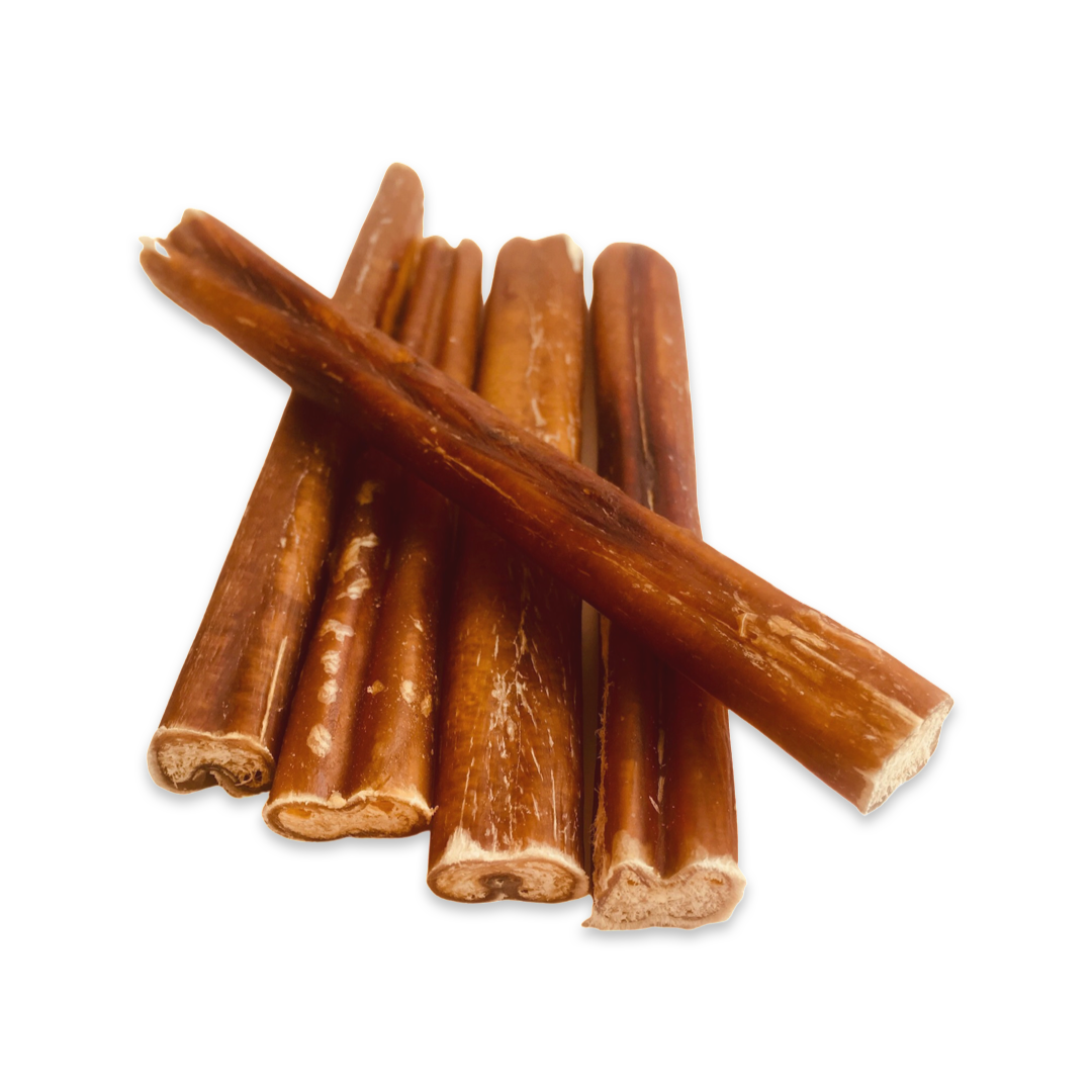 HappyChew bully stick au Québec, dog chew treat in Quebec,bully stick 6 pouces régulier