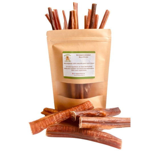 Made in Canada bully sticks, bully sticks  canadiens 