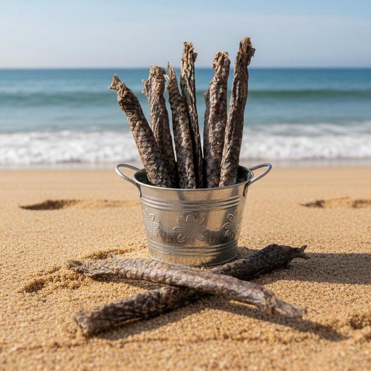 Natural dog treat made from tilapia – rich in omega‑3, single‑ingredient