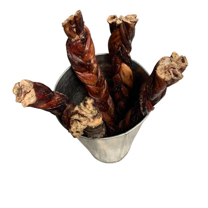 tresse d'oesophage de boeuf, braided beef jerky, puppy chew