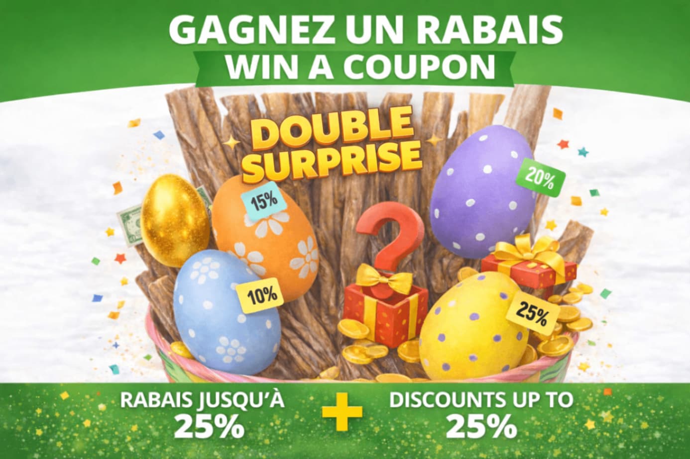 Concours gagne ton rabais! Mastication naturelle pour chien. Marque fièrement québécoise. Bully sticks canadiens, gâteries saines pour chiots et chiens adultes.Natural dog chews made in Canada.