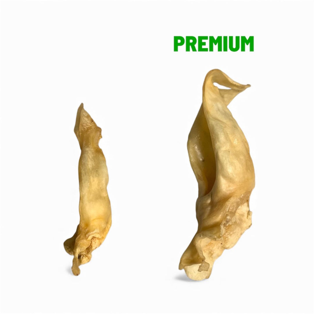 Oreille d’agneau pour chien, mastication hypoallergène naturelle,Premium lamb ear dog chew, hypoallergenic natural treat