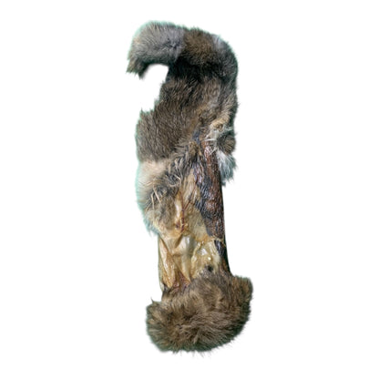 Gâterie pour chien, peau de lapin pour chien, rabbit skin dog treats