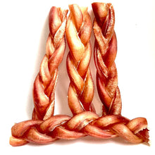 Load image into Gallery viewer, Happy Chew Bully  Stick tressé au Québec/ Happy Chew braided  bully sticks in Quebec

