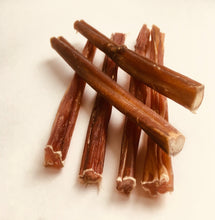 Load image into Gallery viewer, Bully stick 6&quot; mince, thin 
